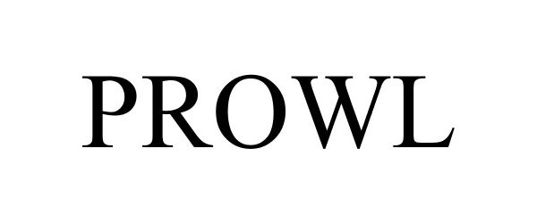 Trademark Logo PROWL