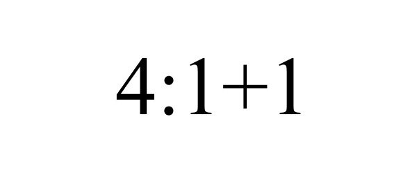  4:1+1