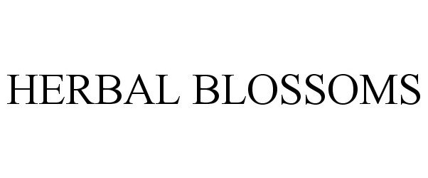 Trademark Logo HERBAL BLOSSOMS