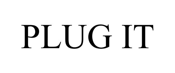 Trademark Logo PLUG IT