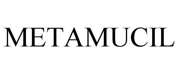 Trademark Logo METAMUCIL