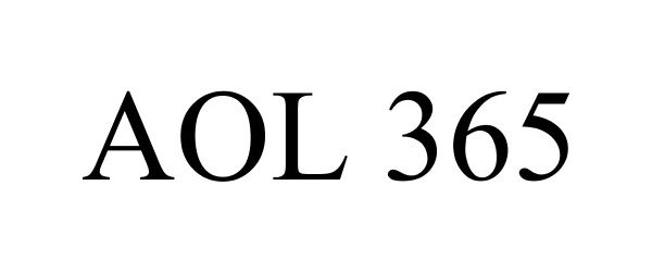 Trademark Logo AOL 365