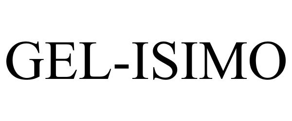 Trademark Logo GEL-ISIMO