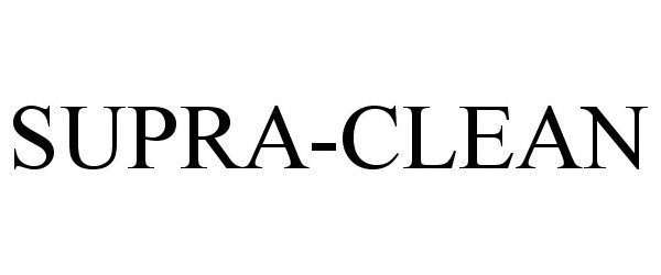 Trademark Logo SUPRA-CLEAN