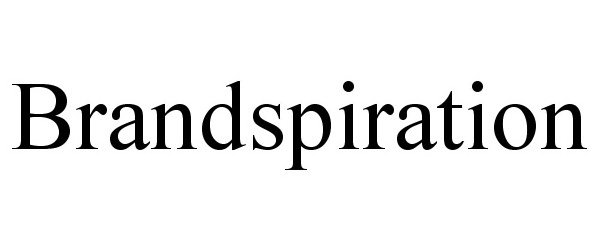 Trademark Logo BRANDSPIRATION