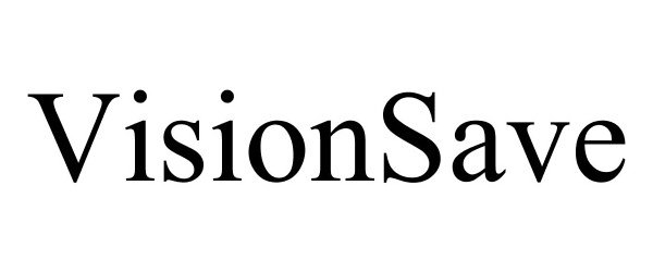 Trademark Logo VISIONSAVE