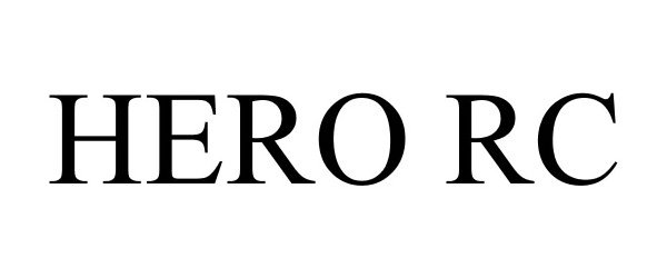 Trademark Logo HERO RC