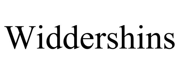 Trademark Logo WIDDERSHINS