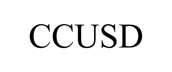 Trademark Logo CCUSD