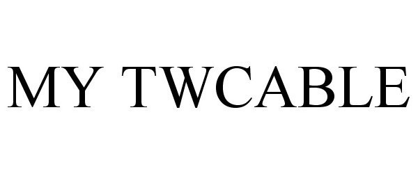 Trademark Logo MY TWCABLE