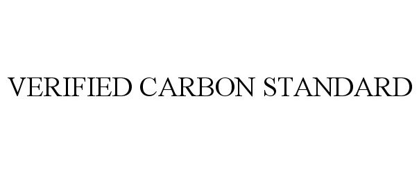 Trademark Logo VERIFIED CARBON STANDARD