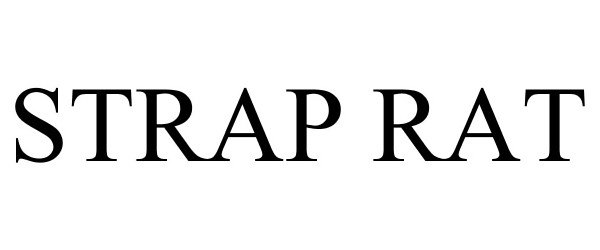 Trademark Logo STRAP RAT