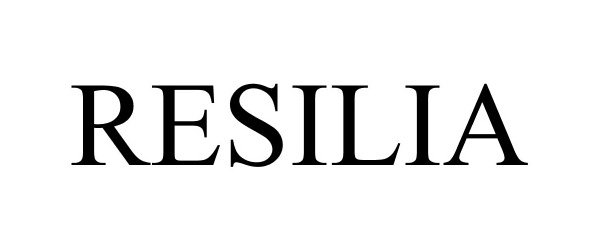 Trademark Logo RESILIA