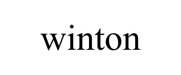 Trademark Logo WINTON