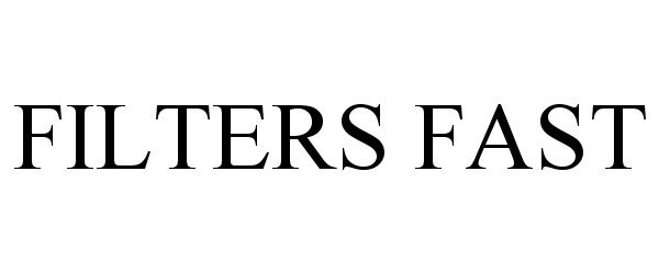 Trademark Logo FILTERS FAST