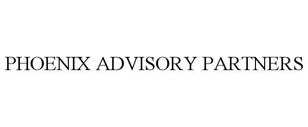  PHOENIX ADVISORY PARTNERS