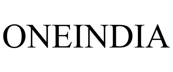 Trademark Logo ONEINDIA