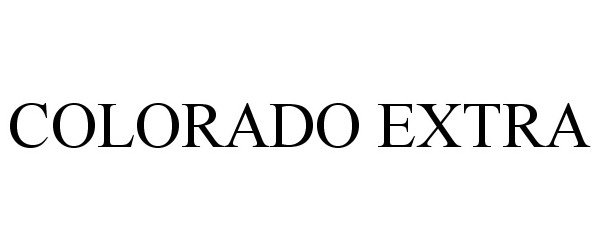 Trademark Logo COLORADO EXTRA