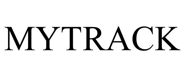 Trademark Logo MYTRACK