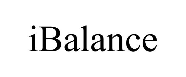 Trademark Logo IBALANCE