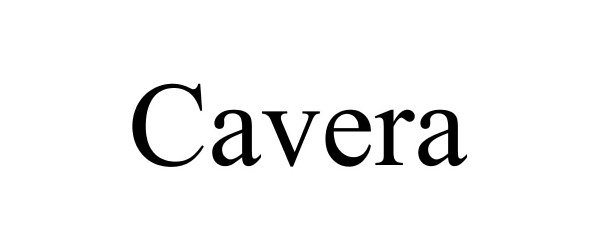 Trademark Logo CAVERA