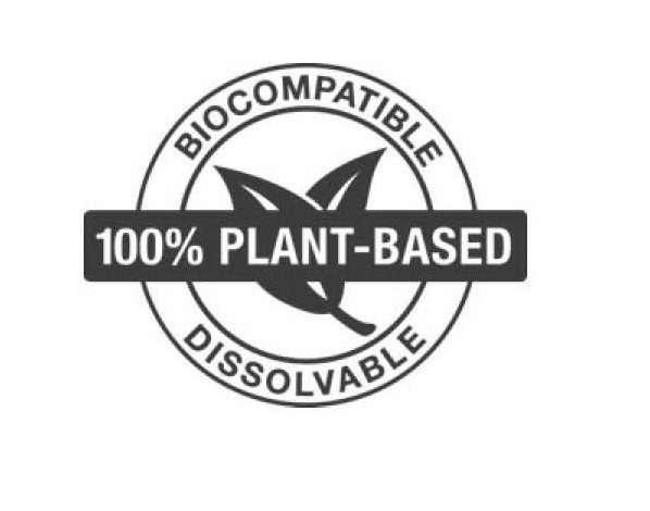  BIOCOMPATIBLE 100% PLANT-BASED DISSOLVABLE