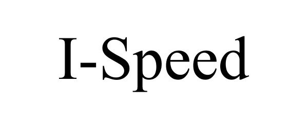 Trademark Logo I-SPEED