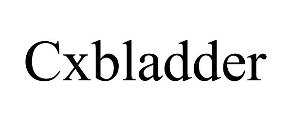 Trademark Logo CXBLADDER