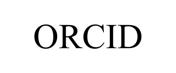 Trademark Logo ORCID