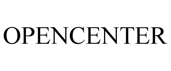 Trademark Logo OPENCENTER