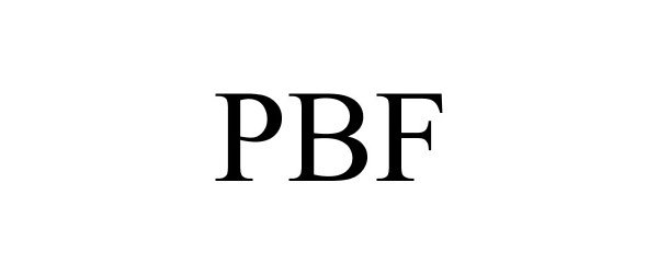 Trademark Logo PBF