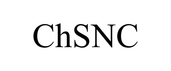 Trademark Logo CHSNC
