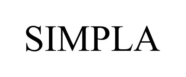 Trademark Logo SIMPLA