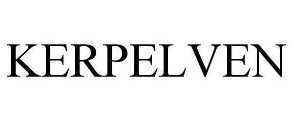 Trademark Logo KERPELVEN