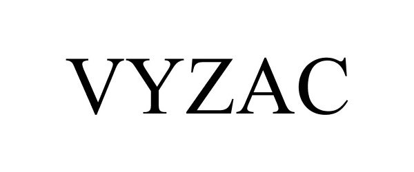 Trademark Logo VYZAC