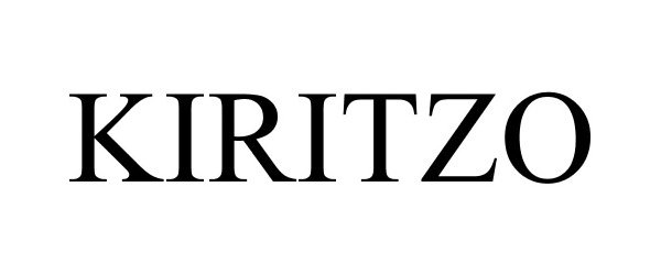 Trademark Logo KIRITZO
