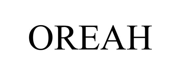 Trademark Logo OREAH