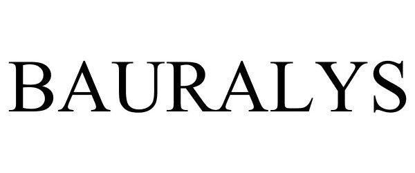 Trademark Logo BAURALYS