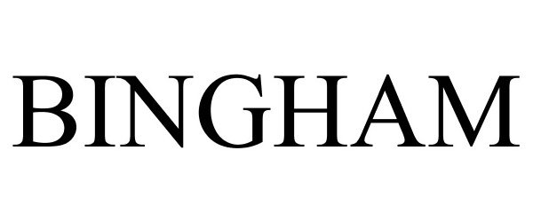 Trademark Logo BINGHAM