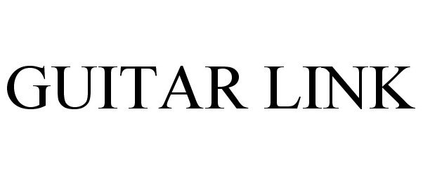 Trademark Logo GUITAR LINK