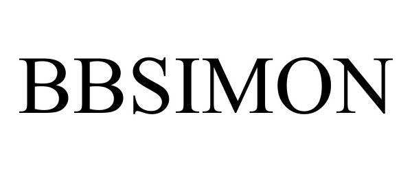 Trademark Logo BBSIMON