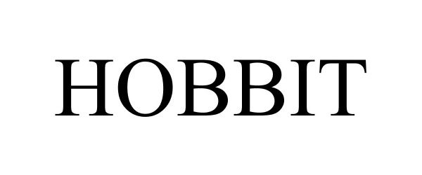 Trademark Logo HOBBIT