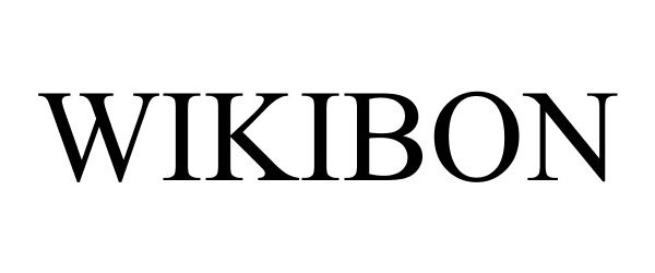 Trademark Logo WIKIBON