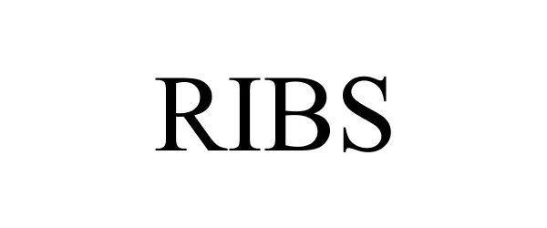 Trademark Logo RIBS