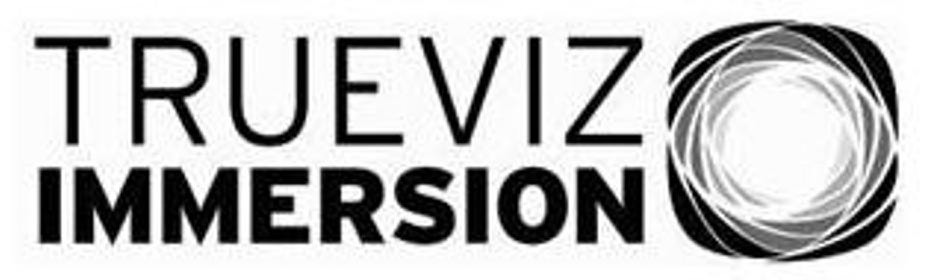 Trademark Logo TRUEVIZ IMMERSION