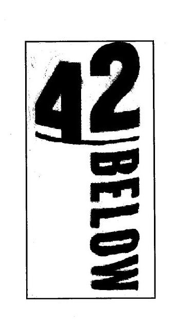 Trademark Logo 42 BELOW