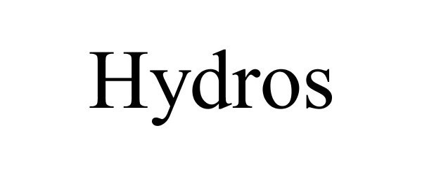 Trademark Logo HYDROS