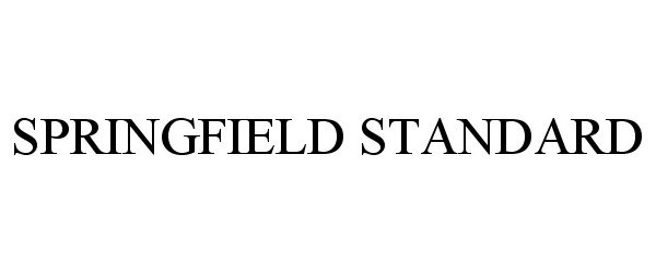  SPRINGFIELD STANDARD