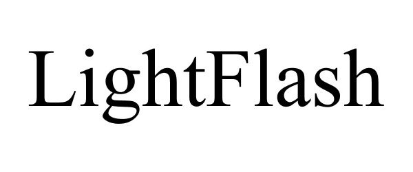 Trademark Logo LIGHTFLASH