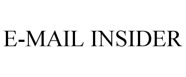Trademark Logo EMAIL INSIDER
